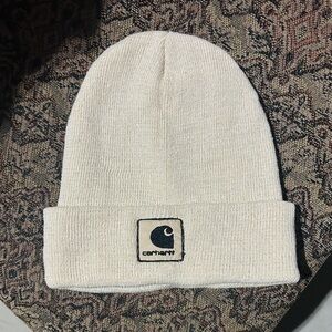 Carhartt Off-White Knit Beanie